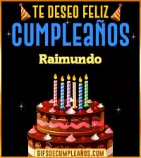 GIF Te deseo Feliz Cumpleaños Raimundo